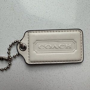 Coach Pearl Ivory Hang Tag